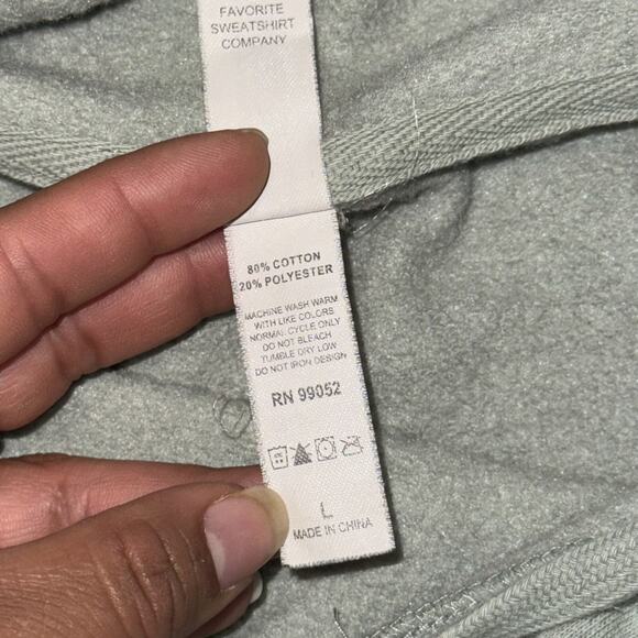 Fire Fly Fest Hoodie Merch Women's Large Sage Green Drawstring Music Festival - Picture 9 of 9